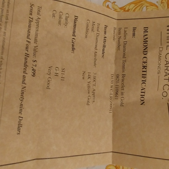 REAL Tennis Bracelet - Picture 2 of 2